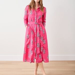 NWT Printfresh Meredith Midi Dress In Bouquet Blossoms S